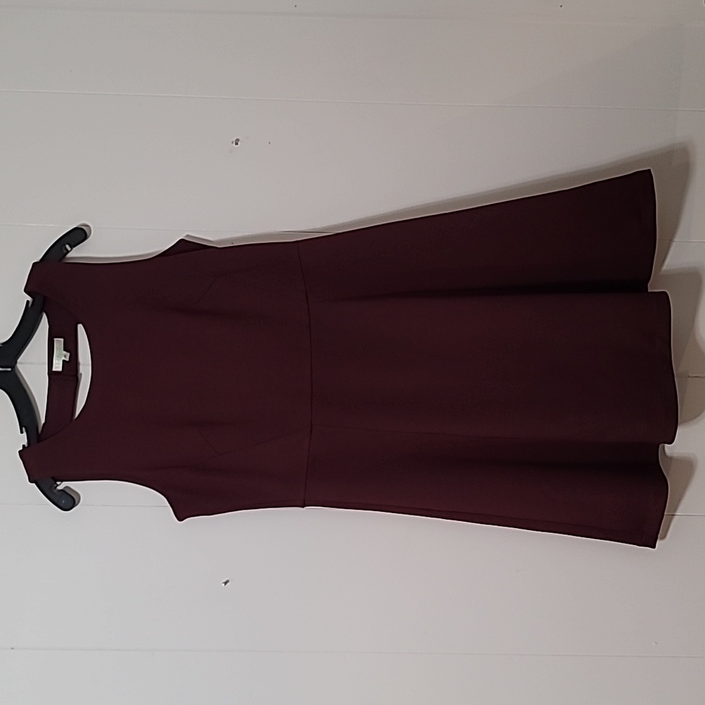 BURGUNDY PARTY DRESS
